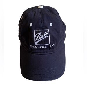 OTTO Ball Reidsville, NC Baseball Hat Cap Navy Blue Adjustable One Size Adult